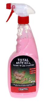 Nettex Total Mite Kill Ready to use Solution - 750ml