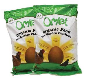 Organic Omlet Chicken Feed 10kg Twin Pack
